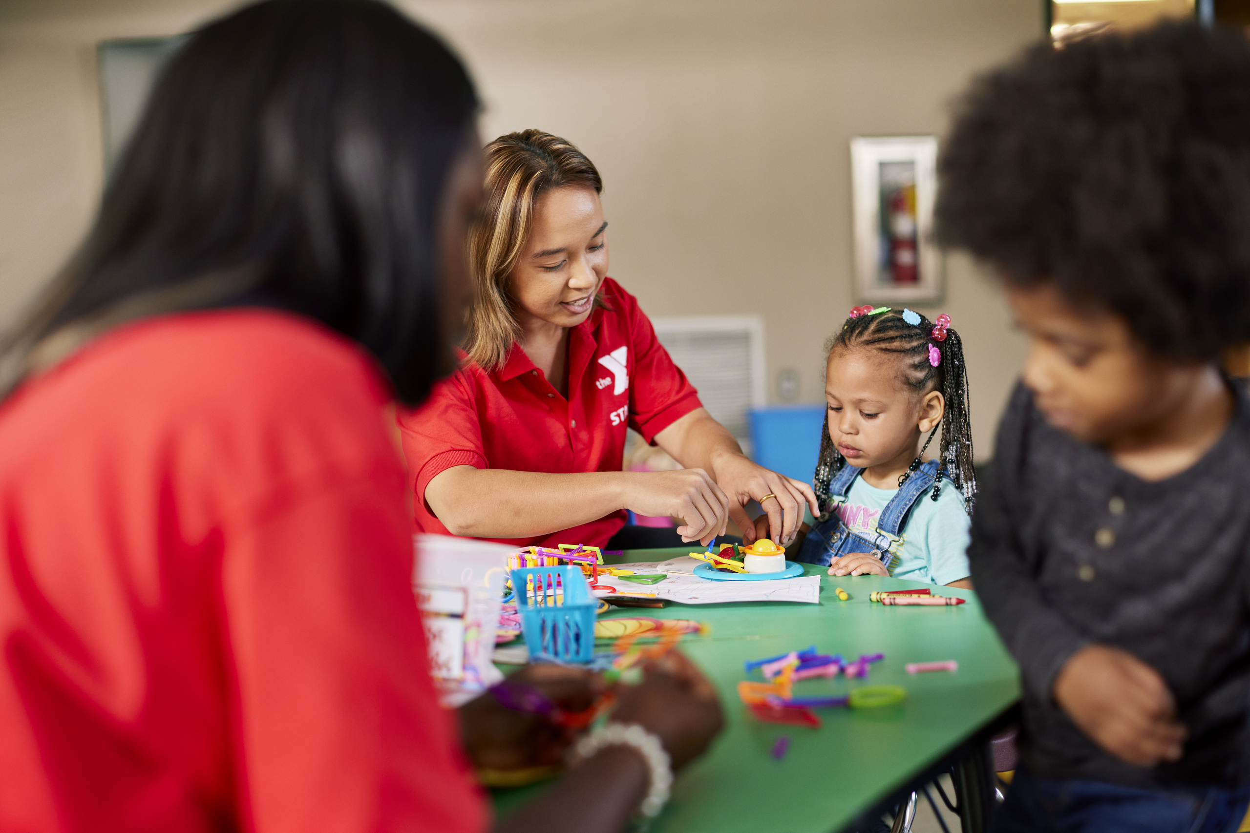 Children at a Y day care