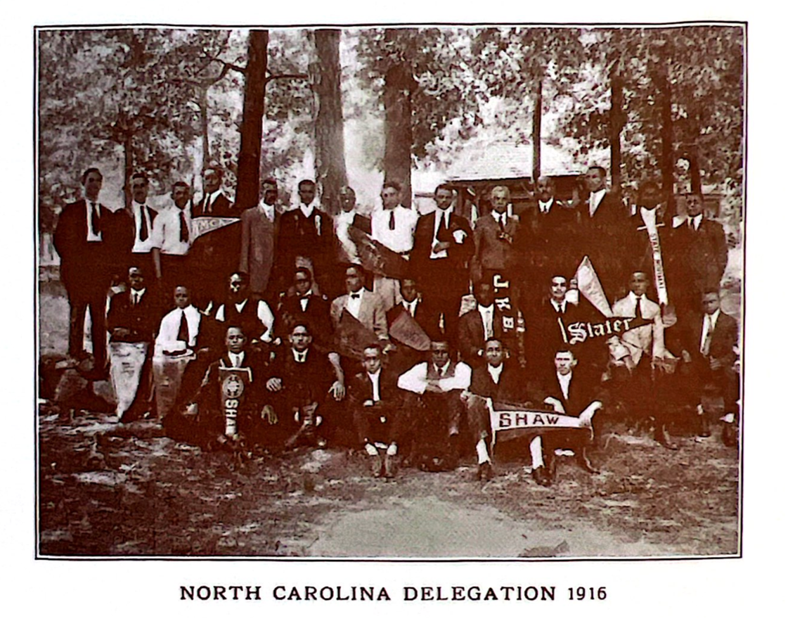 YMCA North Carolina Delegation 1916