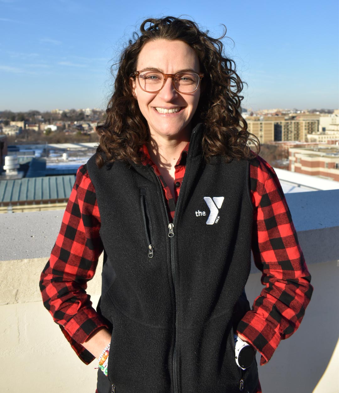 YMCA staffer Lindsey Pullum
