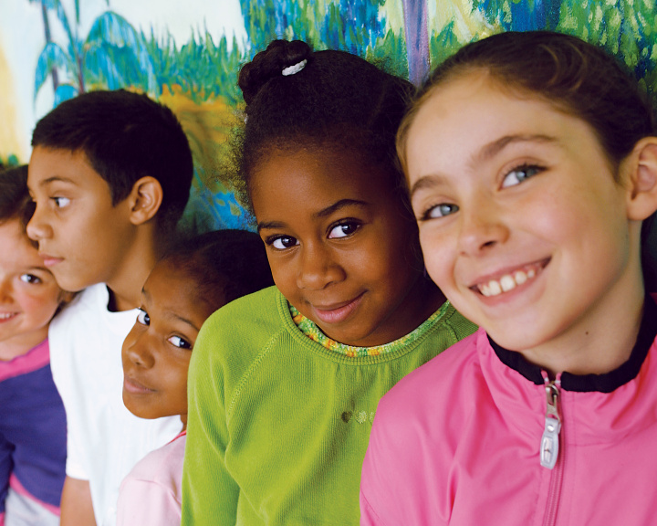 children smiling - YMCA