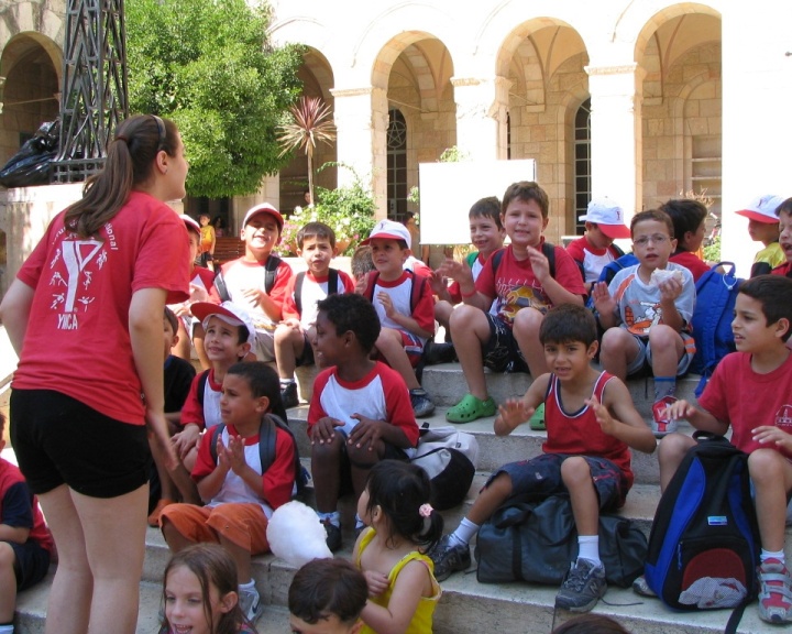 YMCA kindergarten class in Israel