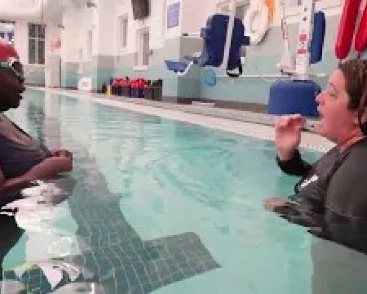 Learning how to swim as an adult